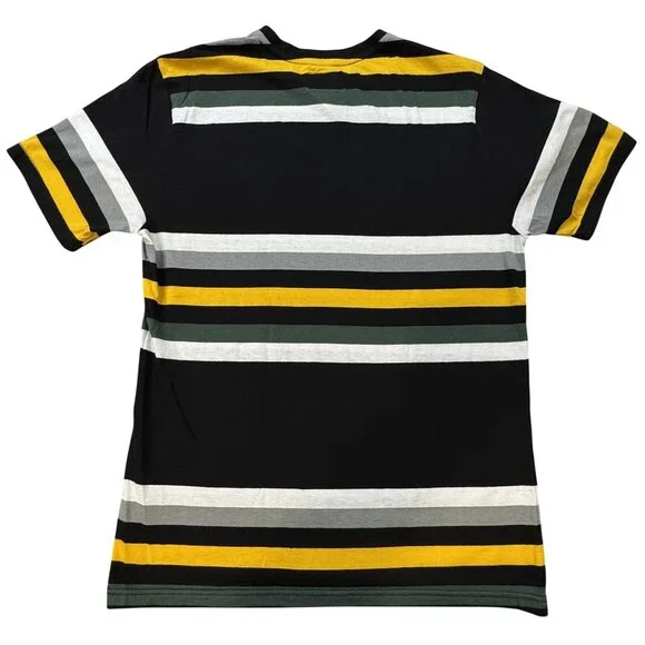 Primitive Skateboarding Striped Short-Sleeve T-Shirt Multicolor Top Mens Medium - Picture 2 of 9